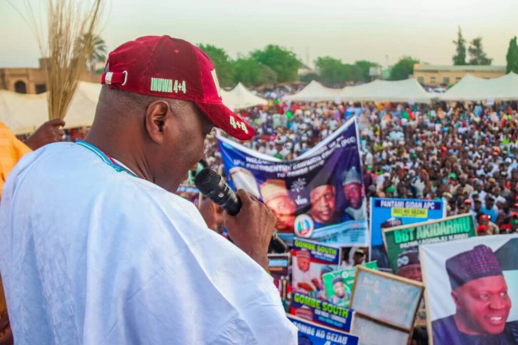 Gombe Agog For Inuwa, As APC Rounds off Ward-to-ward Campaign B6B0FBBF 1305 429D BBDE F0C28B8E8D9C