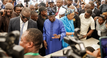 Nigeria Decides: Tinubu Votes In Lagos C2BAEBEF F05B 467E ACAE D158D30343A5
