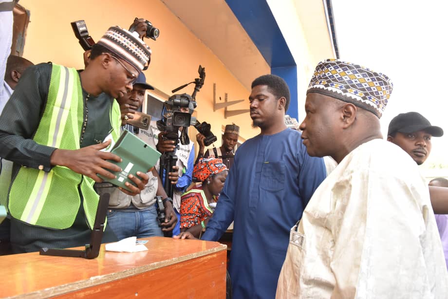 Gombe Governor Votes, Commends Peaceful Conduct, Large Turn Out Of Voters D839A3DA E813 45F9 90D1 BD8CEFED3C3F