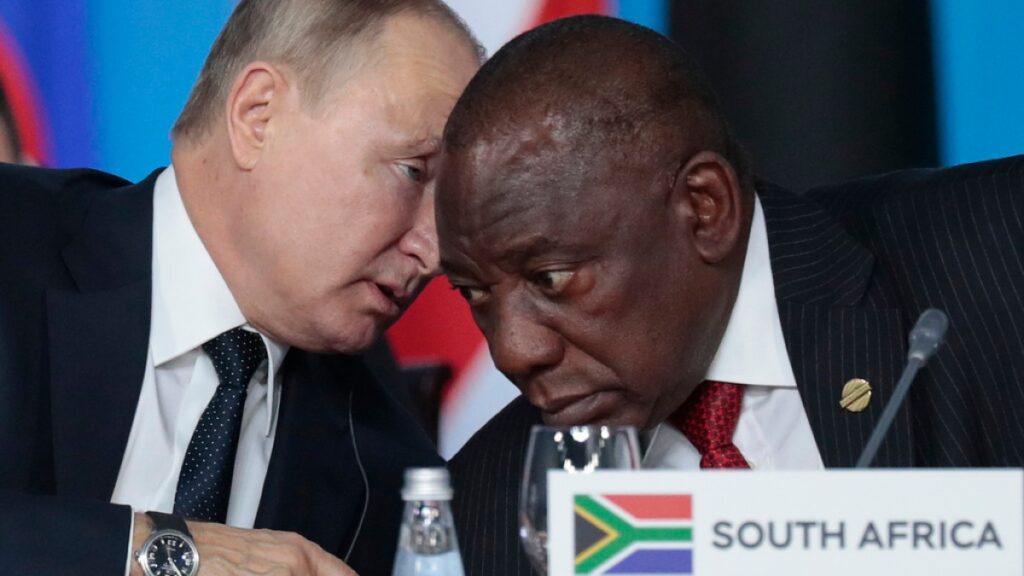 South Africa Hits Back Over US Charge Of Arms To Russia 00000000000000000000000000000000000000 67
