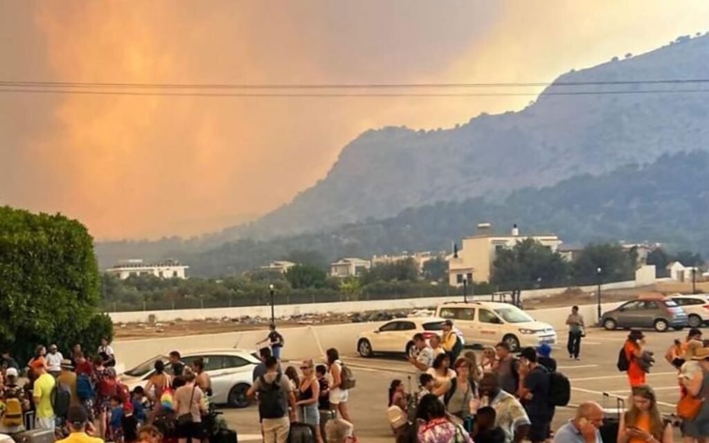Greece fire