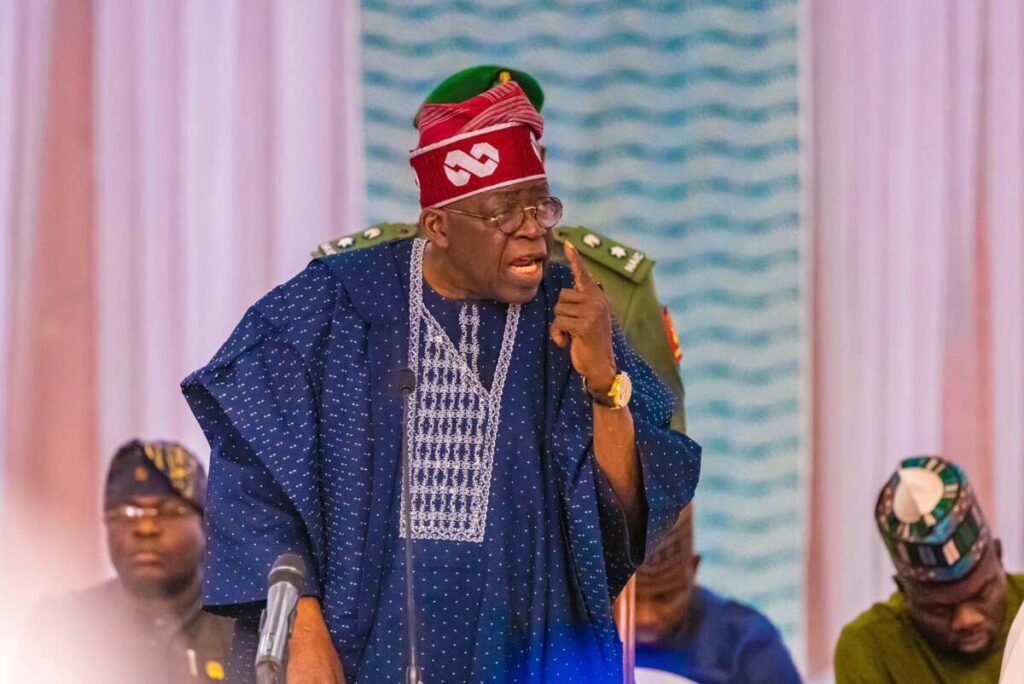 Tinubu Angry