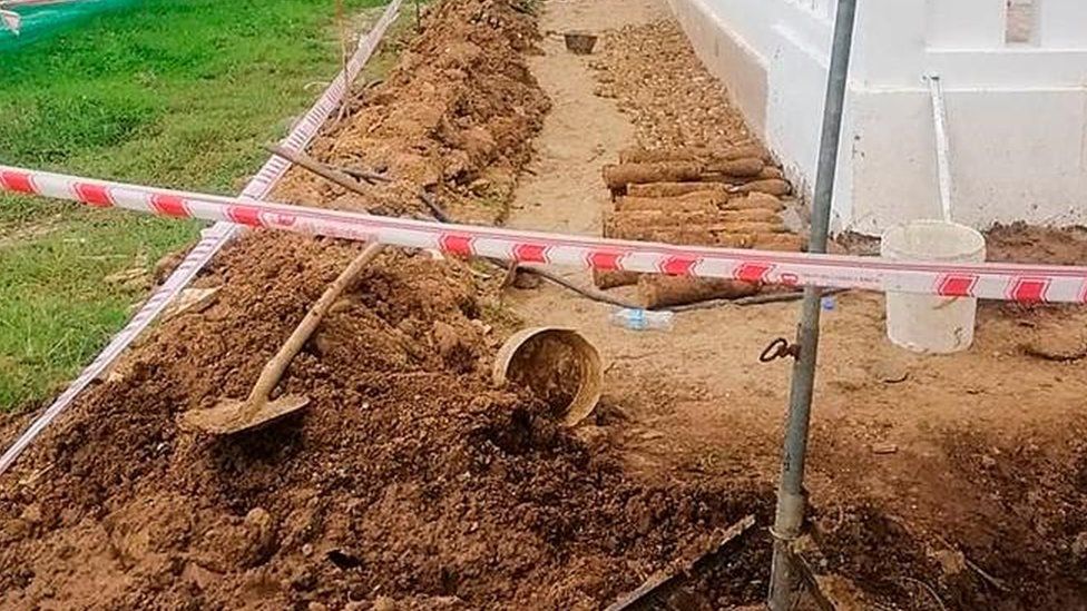 Thousands Of War-Era Explosives Found Inside Cambodia School Cambodia