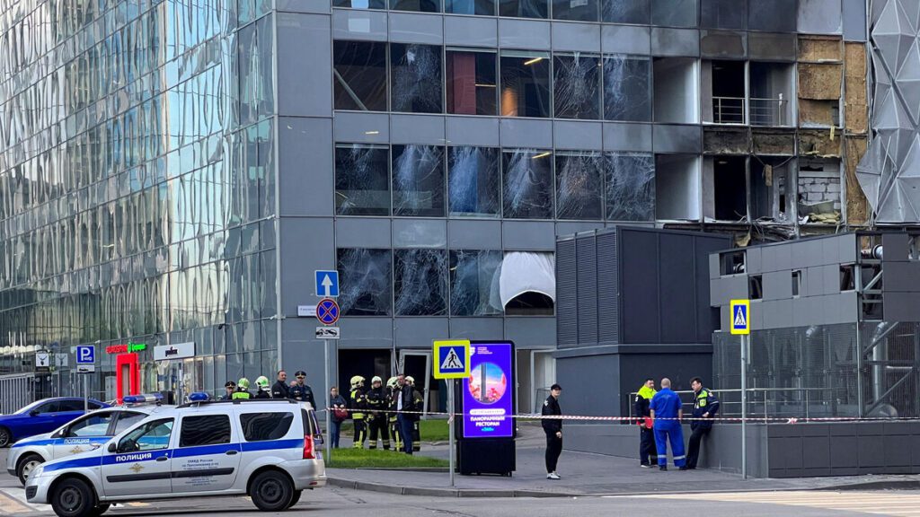 Drone Attack Hits Building In Central Moscow Drone Moscow