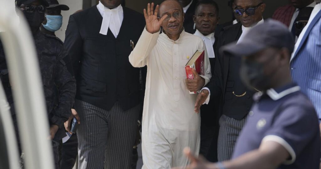 FG Files 20 New Charges Against Emefiele, Withdraws Firearms’ Charge Emefiele Rearrest