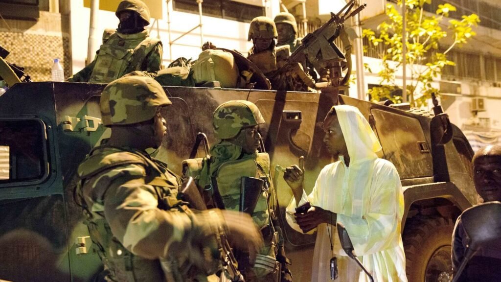 Senegal troops