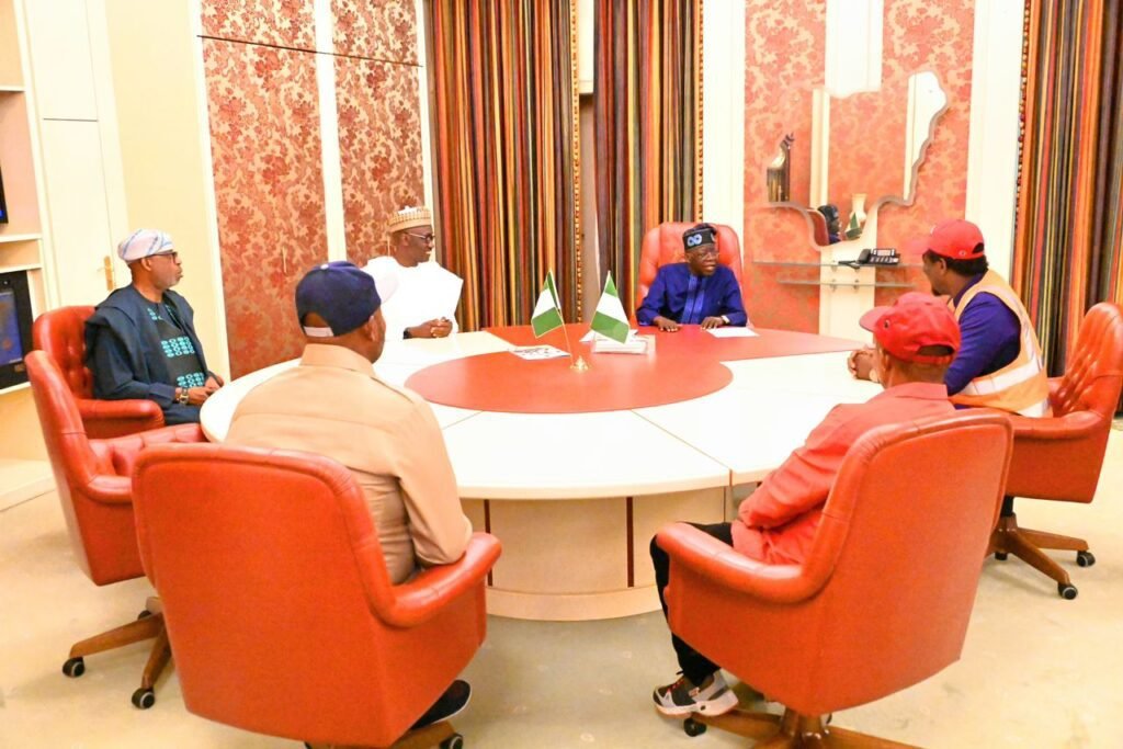tinubu and labour leaders