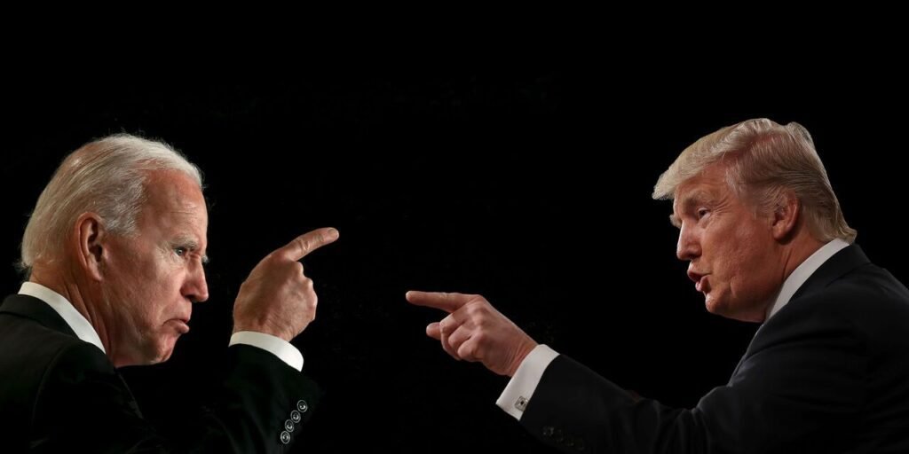 Biden and Trump
