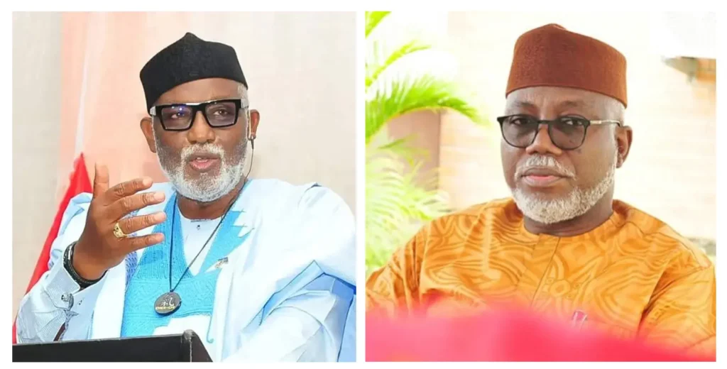 Ondo Gov and Deputy Sad