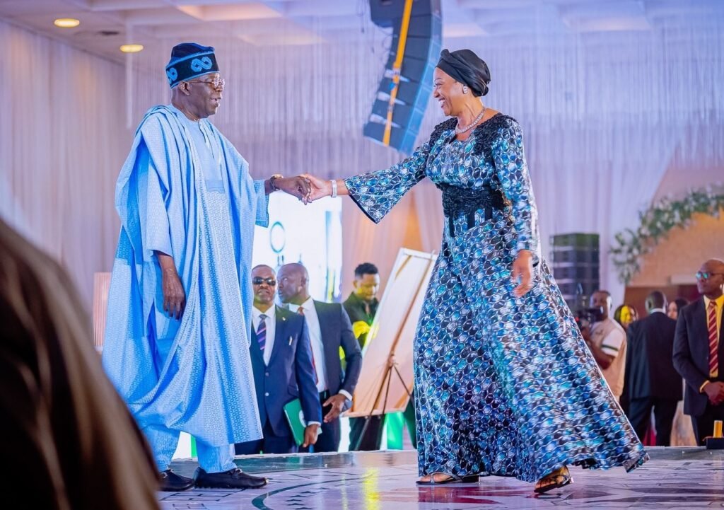 Tinubu and Remi Dance 2
