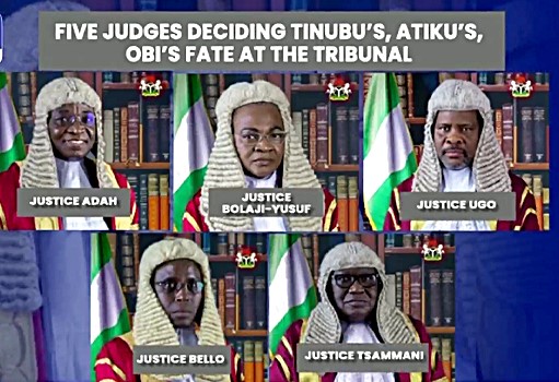 Speculations Grow As Tribunal Decides Tinubu, Atiku, Obi’s Fate Today Tribunal Judges