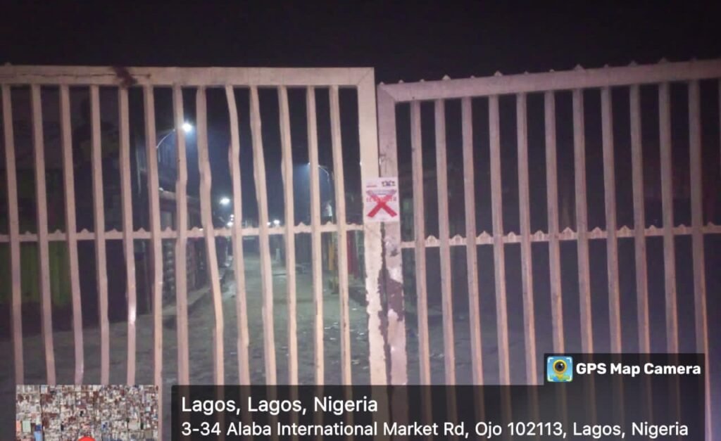 Alaba Market Shut 1