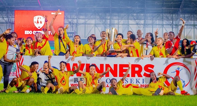 Edo Queens Crowned Champions Of Third Edition Of Obaseki Football Tourney Edo Queens