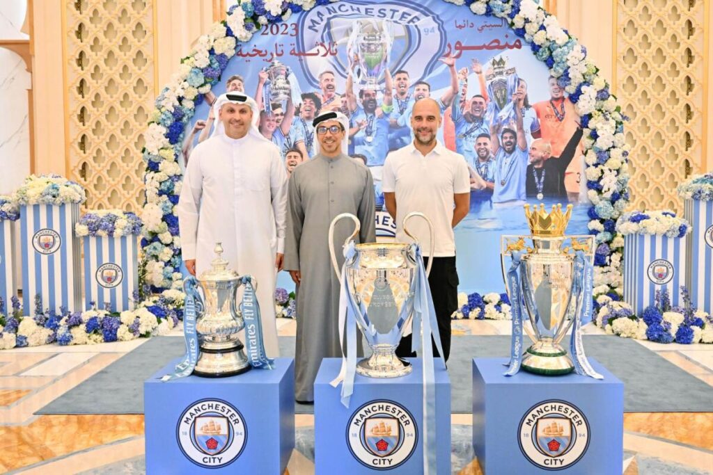 Man City Report Record Premier League Revenues For Treble-Winning Season Man City Treble