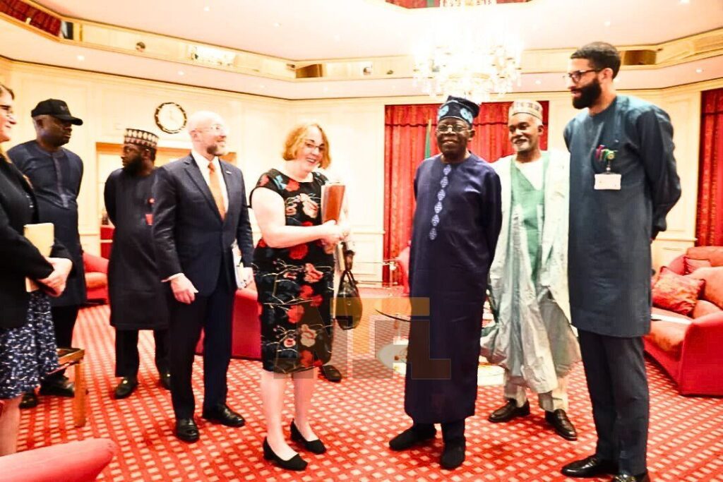 Tinubu and US Envoy