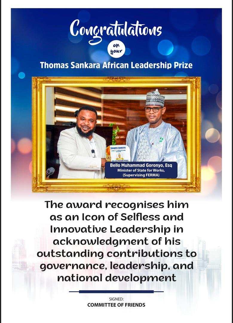 Thomas Sankara African Leadership Prize