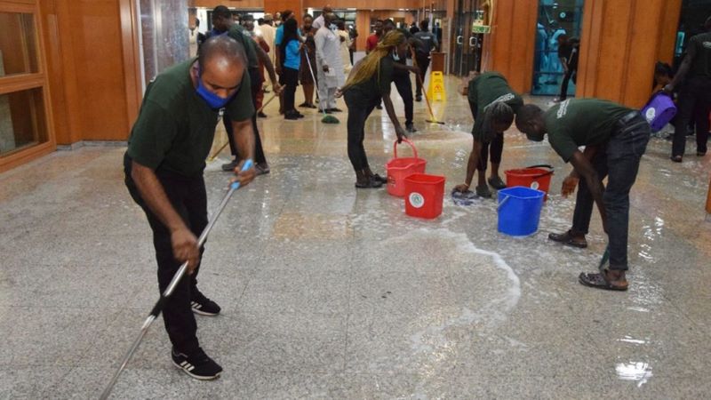 National Assembly’s Renovation Contractor Debunks Reported Wide Roof Leakage NASS Leak