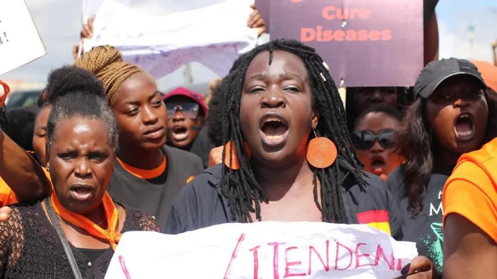 Hundreds Of Zambians Protest Over Heinous Child Rape Reports Zambians Protest
