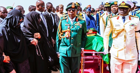 Buhari’s Body Arrives In Katsina 1 Buhari Air 3