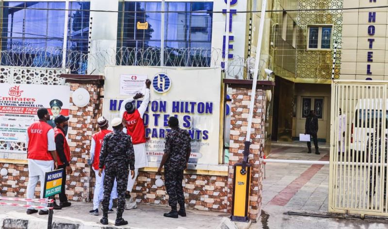 EFCC Seals Popular Kaduna Hotel Over Money Laundering Violations EFCC Kaduna Hotel