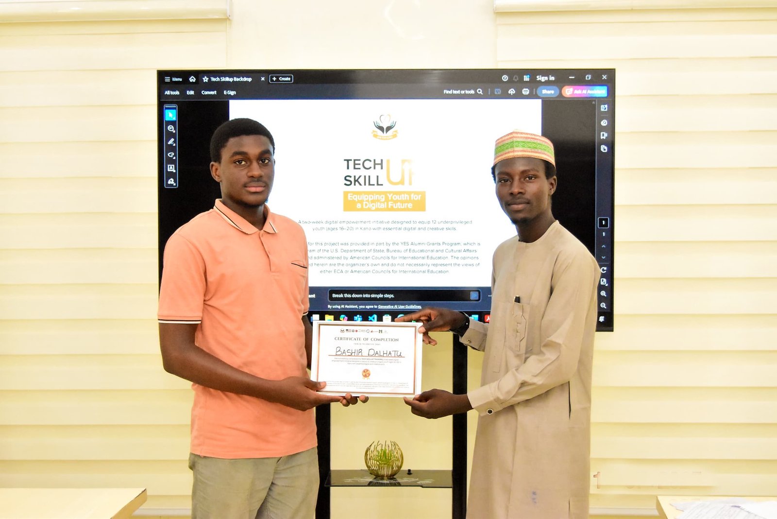 YES Alumna, Khadija Jebu Empowers Kano Youth With Life-Changing Digital Skills Through Tech Skill-Up Project 2 ccf3955a d92f 4229 b73f ae9cec18c30e