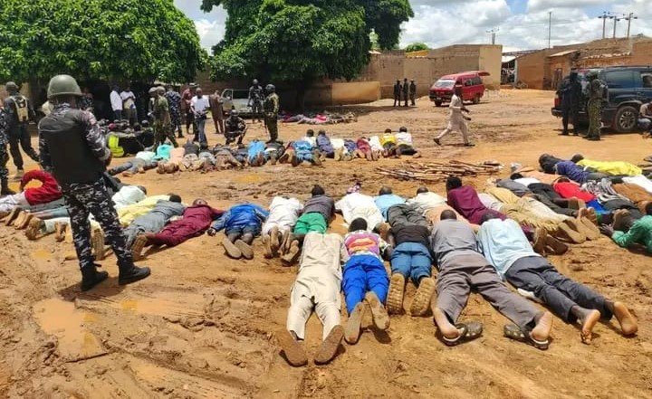 Police Arrest 288 Thugs With Guns, Other Dangerous Weapons In Kano By-Election 100 Thugs