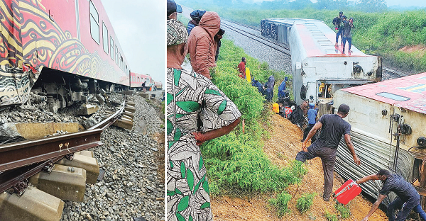 FG Sets Up High-Powered Committee To Probe Abuja-Kaduna Train Derailment Abuja Train 2