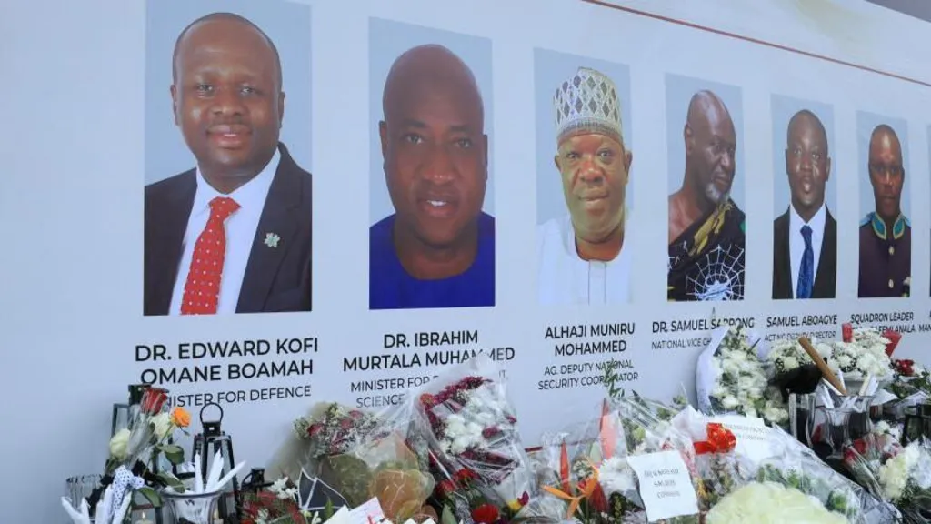 Ghana Investigators Find ‘Black Boxes’ Of Crashed Helicopter That Killed Two Ministers Ghana Crash 4