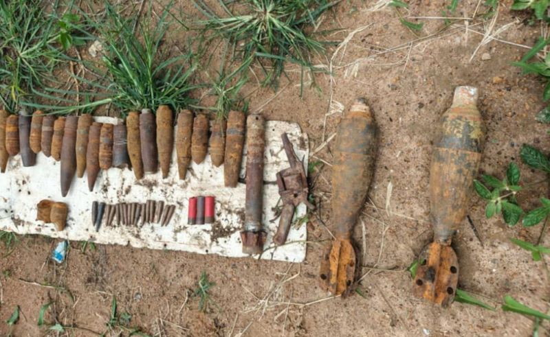 Kaduna Police Recover Bombs, Weapons Hidden In Waste Shipment From Borno Kaduna Bomb 1