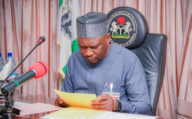 Outrage As Adamawa LG Bosses Fly Wives To Turkey For ‘Training’, EFCC To Intervene Adamawa Gov Sad