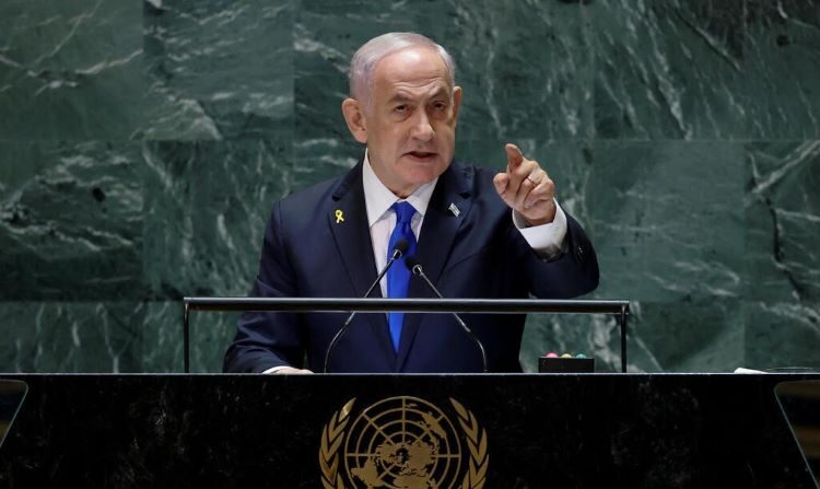 Delegates Stage Walkout As Netanyahu Denies Gaza Genocide, Starvation In UN Address Bibi UN 2
