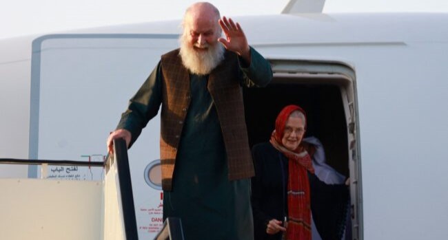 Elderly British Couple Back In UK After Taliban Release Elderly UK Couple