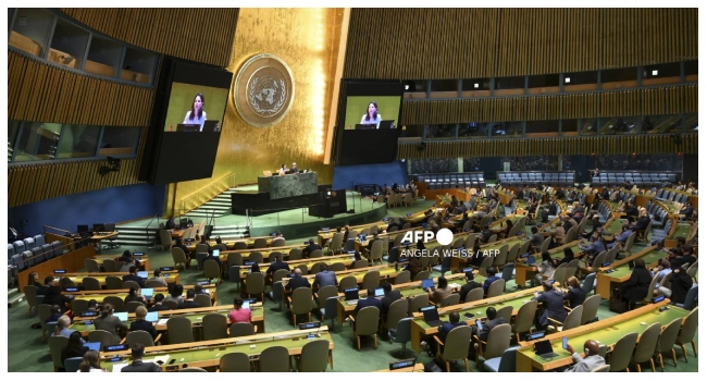 UN General Assembly Votes For Hamas-Free Palestinian State UN Gaza
