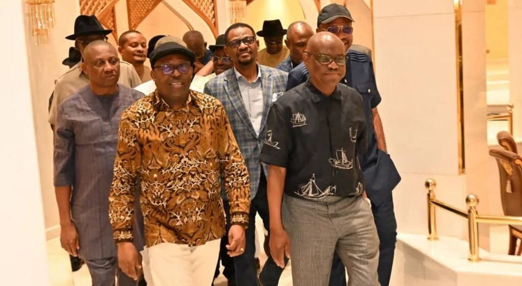 Governor Fubara Nowhere In Sight As Rivers Emergency Rule Ends, ‘I Spoke With Him’, Wike Says Wike And Fubara 2 e1758226388471