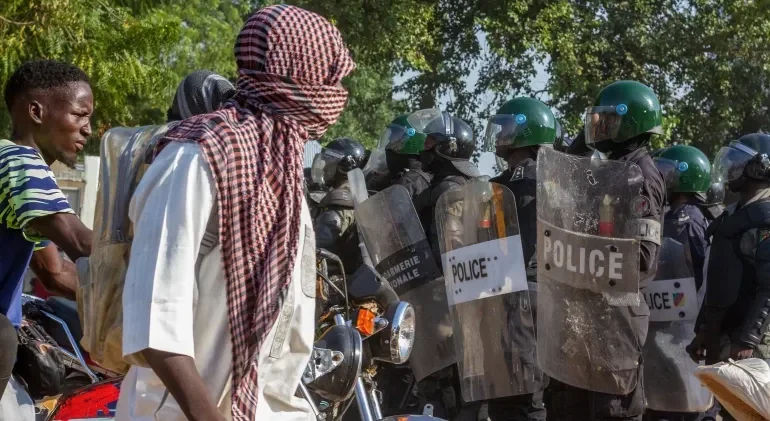 Two Killed In Cameroon Protests Ahead Of Election Results, Opposition Says Cameroon Protest e1761522464836