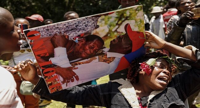Kenya President Announces Seven-Day National Mourning For Raila Odinga Odinga Dead