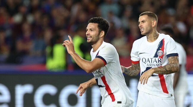 Ramos Snatches Late Champions League Win For Holders PSG At Barca PSG Ramos