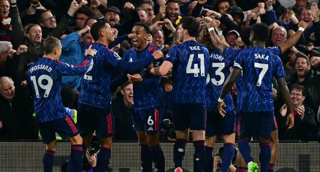 Trossard Strikes Against Fulham As Arsenal Go Three Points Clear Trossard 1