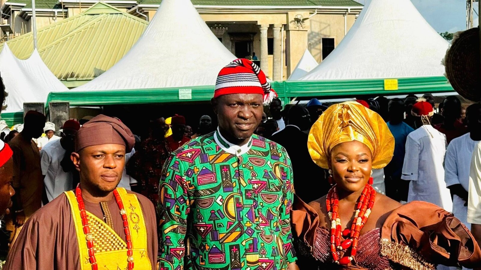 Ebonyi Political Families Unite As Minister Umahi’s Brother Weds Governor Nwifuru’s Sister 1 Umahi Wedding 3