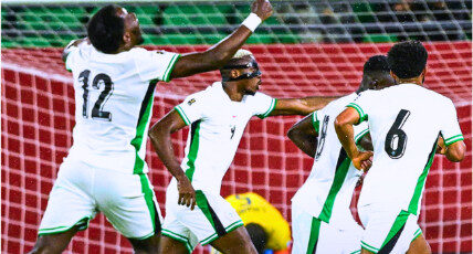 Osimhen Scores Brace As Nigeria Thrash Gabon 4-1 To Qualify For World Cup Play-Off Final IMG 9629