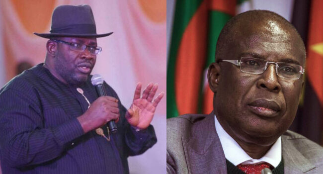 Tension In Senate As Dickson Withdraws From $14.8m Sylva Probe, Cites Selective Justice Seriake Sylva 1