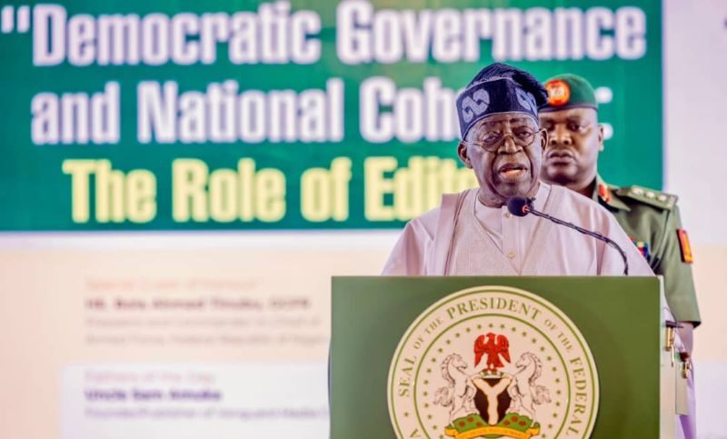 ‘Use Your Pen To Build, Not Break Nigeria’, Tinubu Tells Editors Tinubu NGE 4