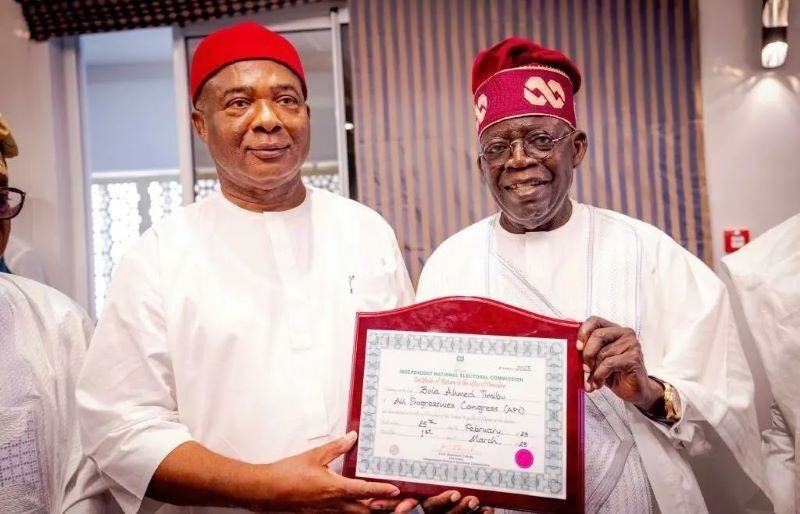 Tinubu Appoints Governor Uzodimma As Renewed Hope Ambassador Tinubu Uzodimma