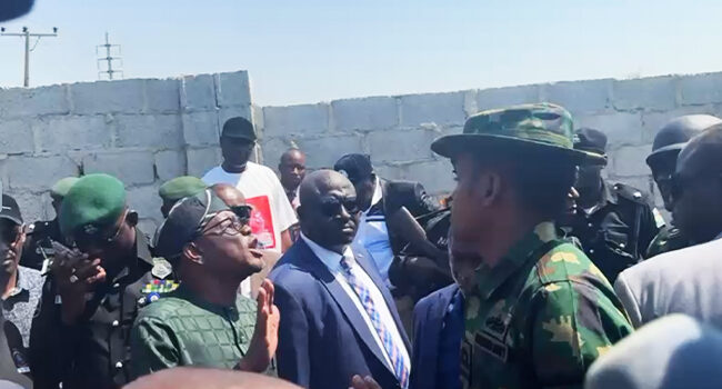 Atiku Clears Air On SUV Gift To Naval Officer In Face-Off With Wike Wike Soldier