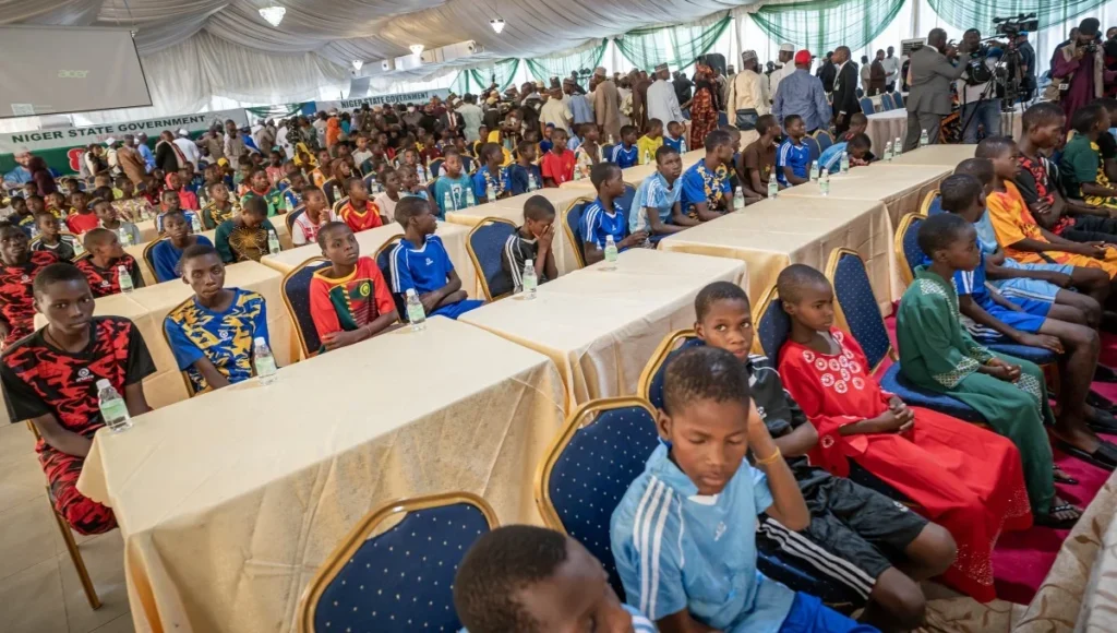 Governor Bago To Receive Freed Abducted Niger School Children Today Catholic Abducted Pupils e1766377693852