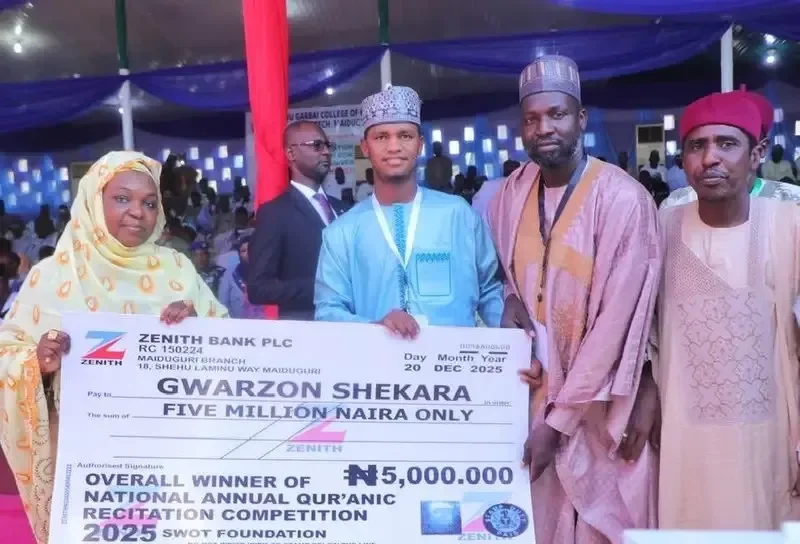 Borno Emerges Overall Winner Of 2025 National Qur’anic Competition Quran Comp