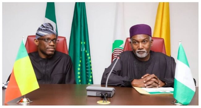 Coup: Nigeria, Benin Foreign Ministers Meet Amid Security Concerns Tuggar Benin