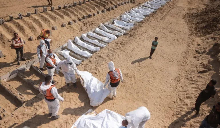 Gaza’s Unequal Dead: 10,000 Palestinians Under Rubble, One Israeli Captive Gaza dead e1769587768412