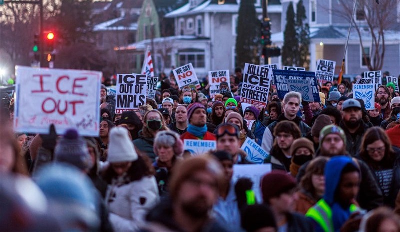 ‘We Have To Stand Up’, ICE Killing In Minneapolis Sparks Protests Across US ICE Protest