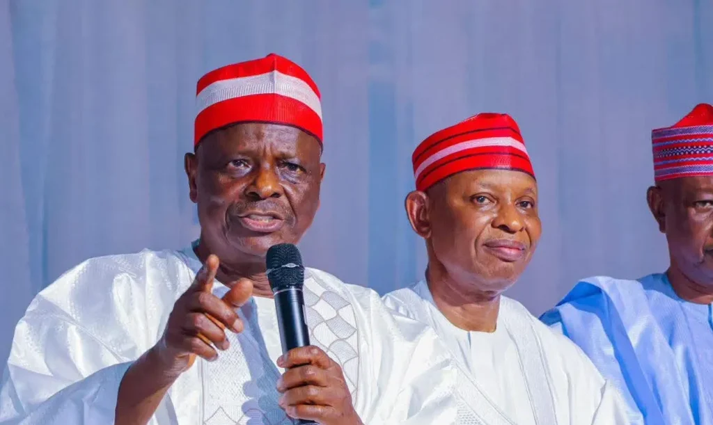 ‘A Ci Dadi Lafiya, Vacate The Seat And Go’, Kwankwaso Dares Kano Governor Over APC Defection Kwankwaso And Abba 2 e1767507762914